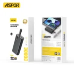 ASPOR A337 30000MAH 22.5W POWER BANK (6 MONTHS WARRANTY) - Image 4