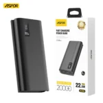 ASPOR A336 20000MAH 22.5W POWER BANK (6 MONTHS WARRANTY)