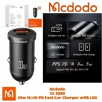 MCDODO 33W CAR CHARGER WITH LED